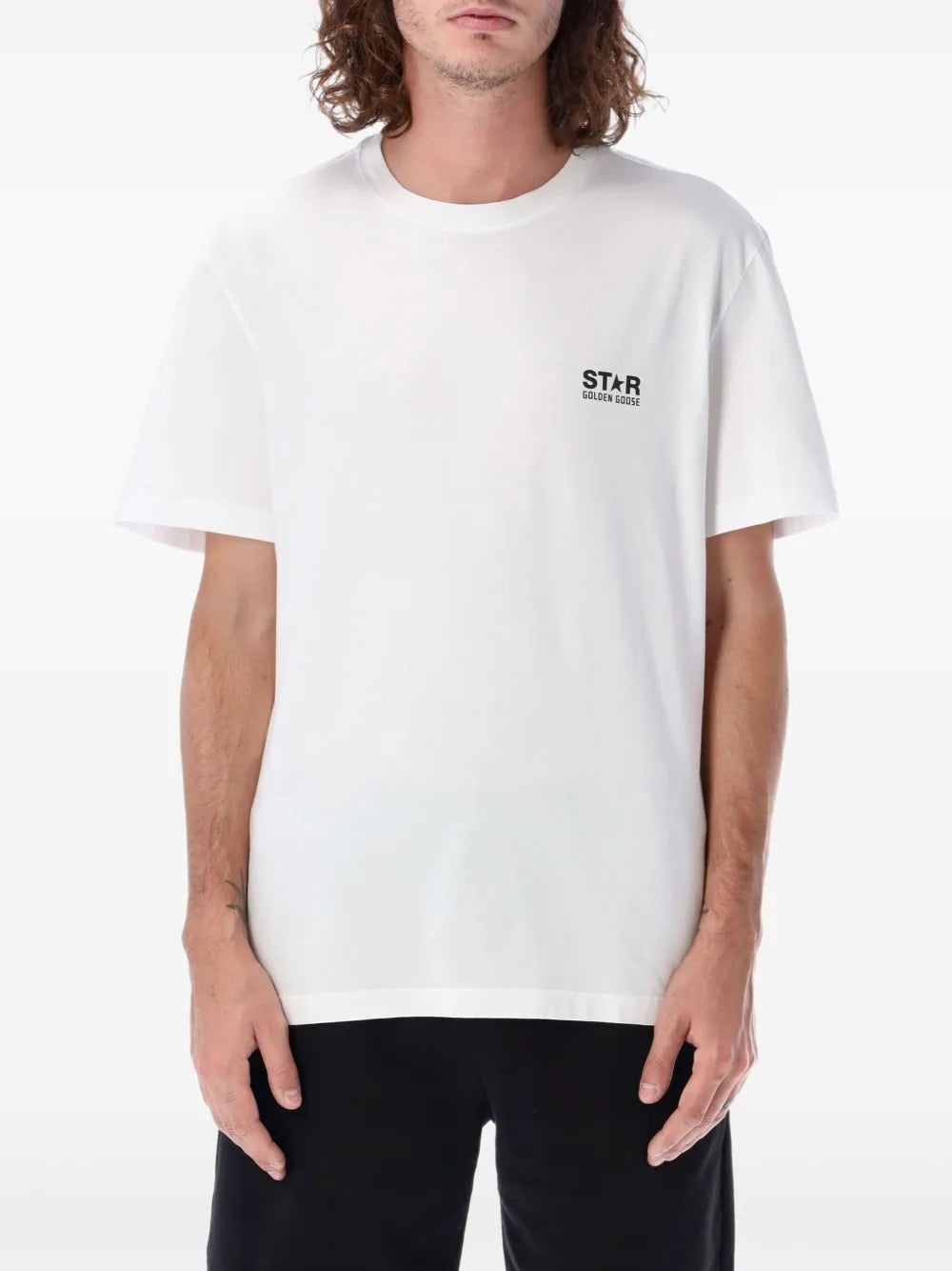 GOLDEN GOOSE T-SHIRT STAR  WHITE