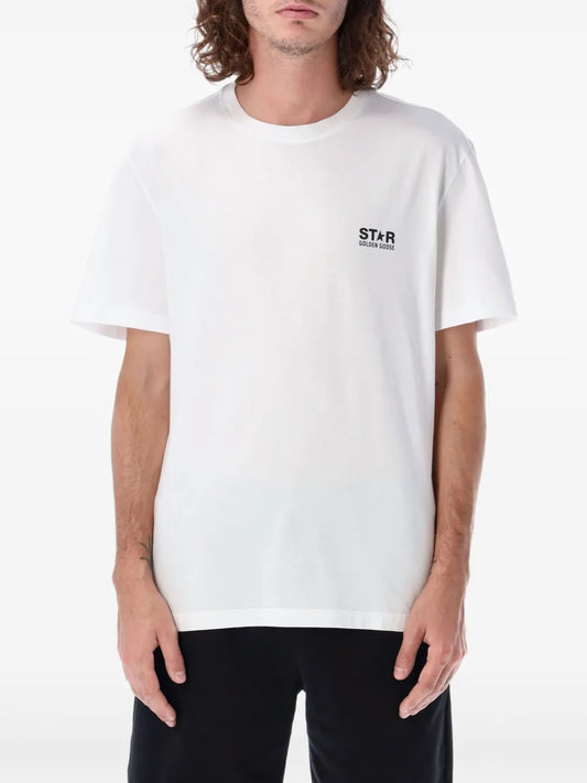 GOLDEN GOOSE T-SHIRT STAR  WHITE