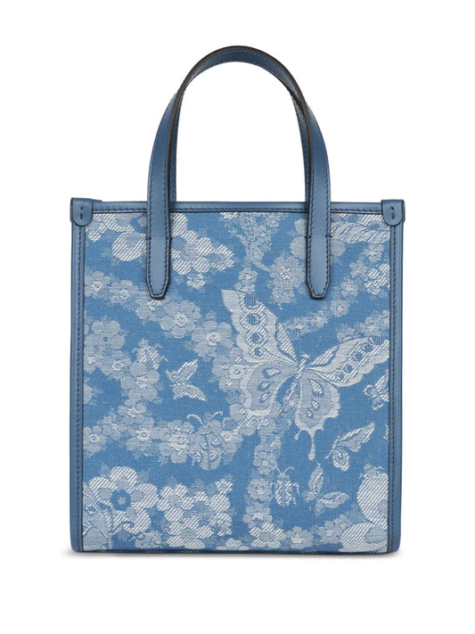 ETRO BORSA  LOVETROTTER BUTTERFLY SMALL DENIM