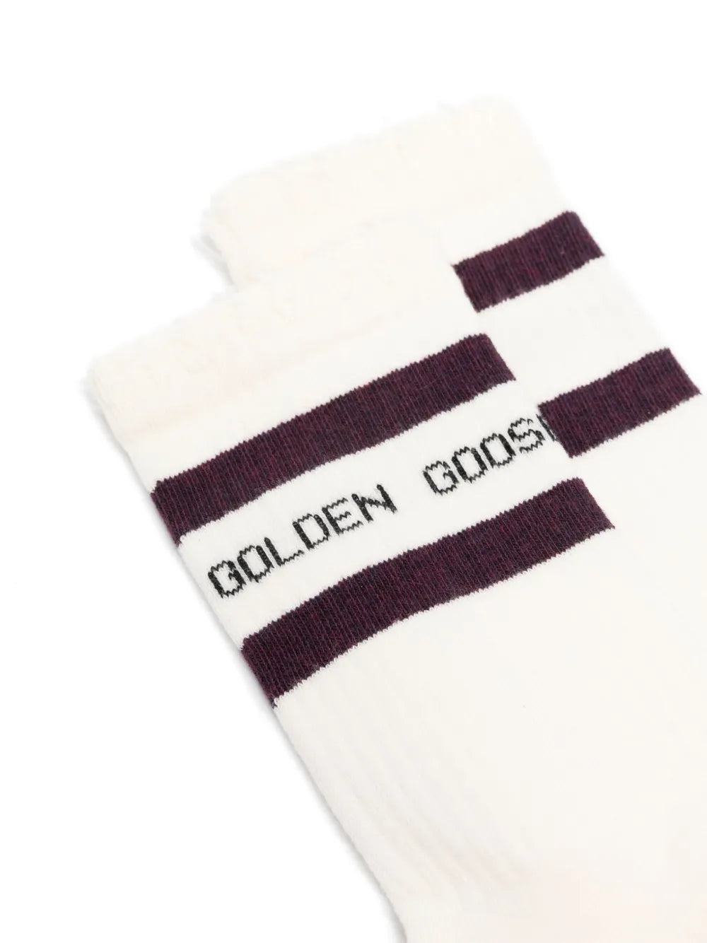 GOLDEN GOOSE CALZE RIGA BLACK