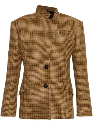 THE ATTICO BLAZER QUADRI