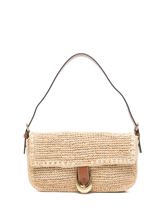 STAUD BORSA HARLOW RAFIA NATURAL