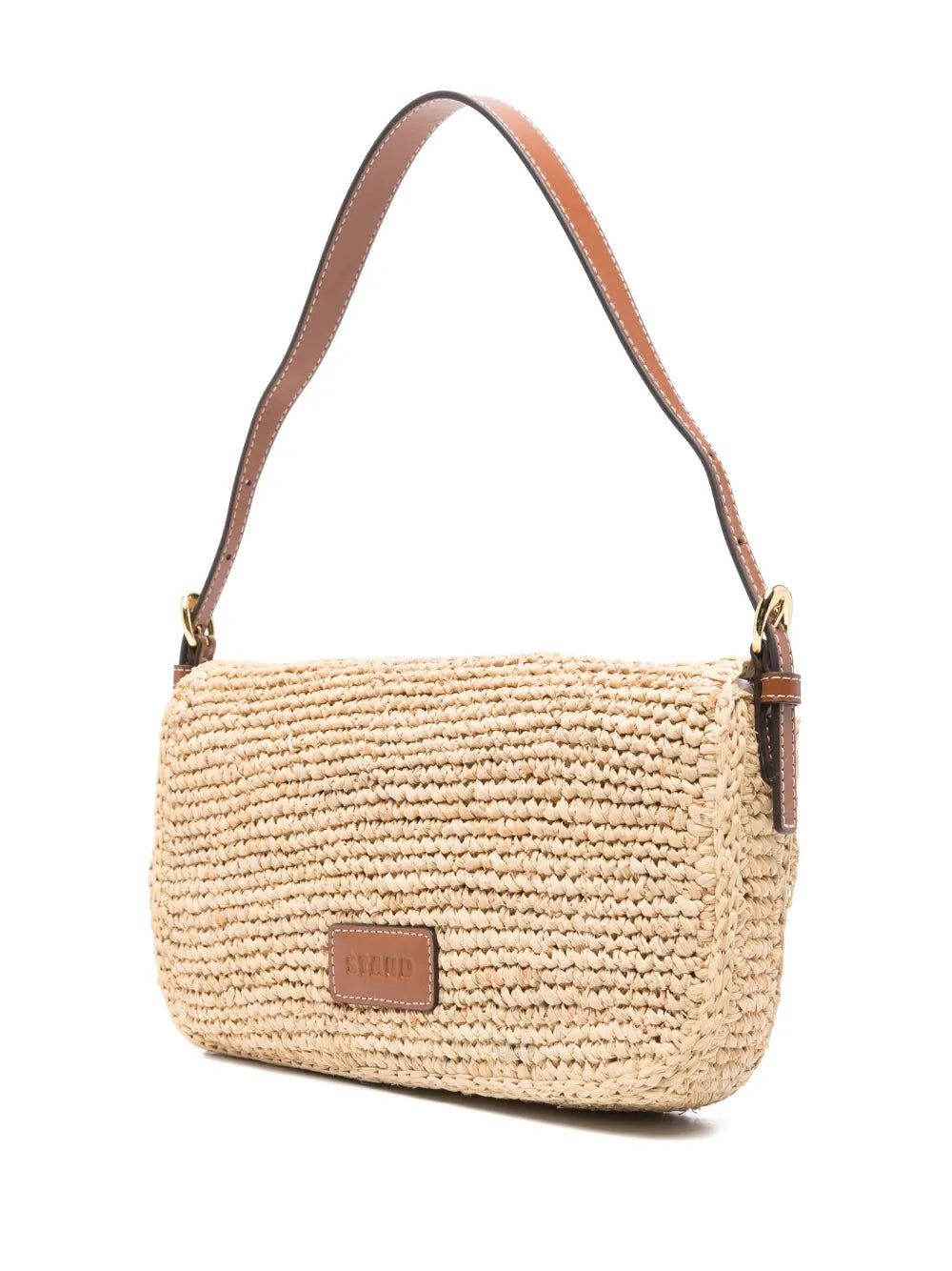STAUD BORSA HARLOW RAFIA NATURAL