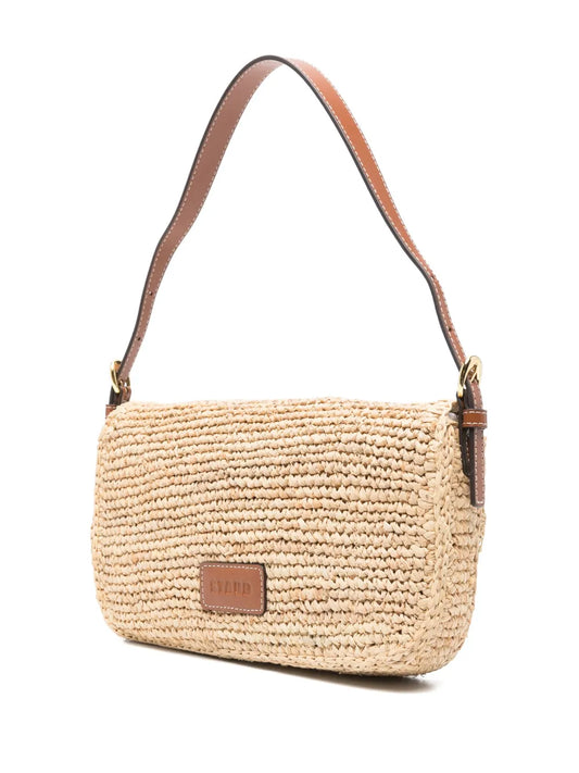 STAUD BORSA HARLOW RAFIA NATURAL