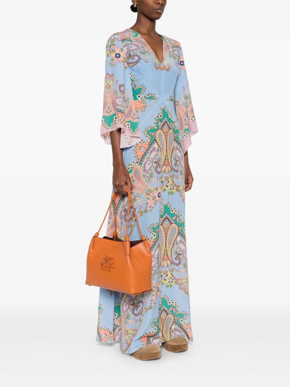 ETRO BORSA LIBRA ARANCIONE