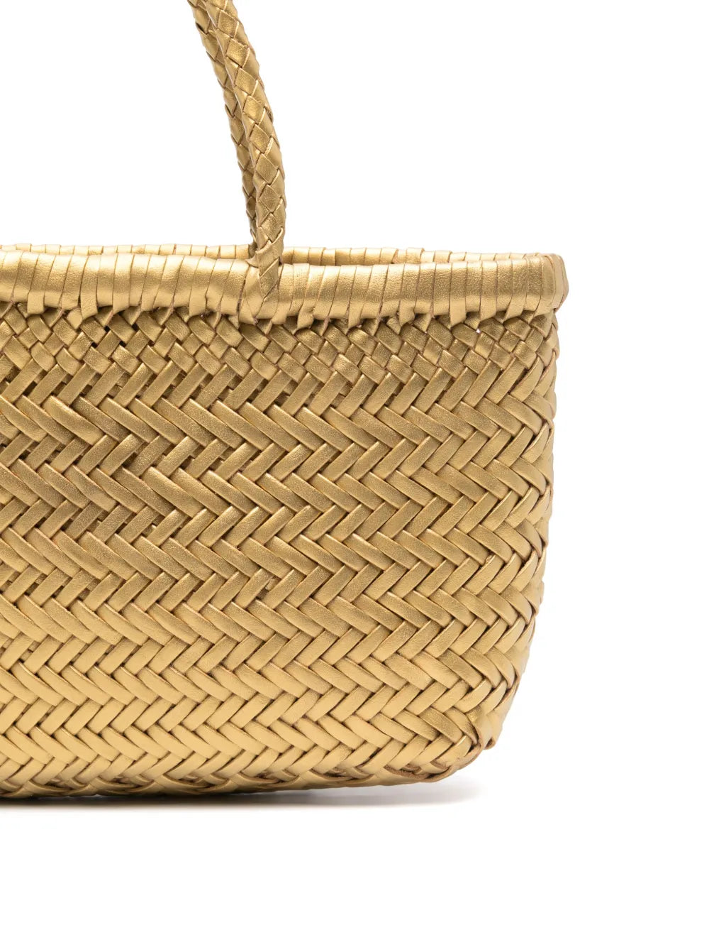 DRAGON DIFFUSION BORSA GORA MINI FLAT GOLD
