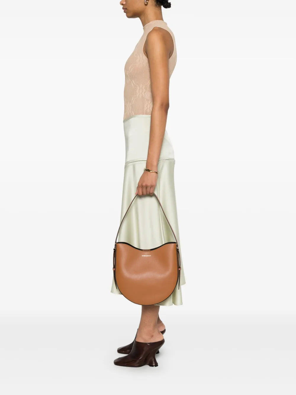 VICTORIA BECKHAM BORSA DIA MEDIUM LIGHT TAN