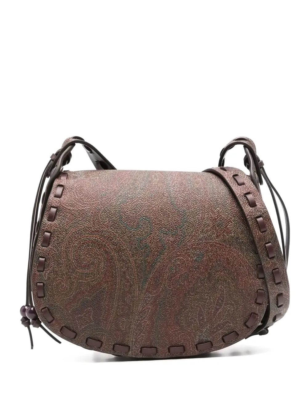 ETRO BORSA DYRA PICCOLA PAISLEY BROWN