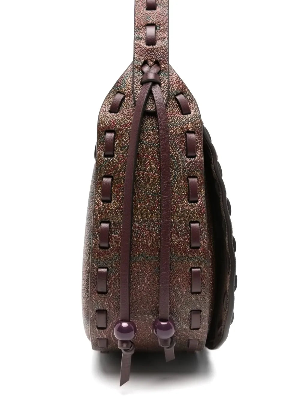 ETRO BORSA DYRA PICCOLA PAISLEY BROWN
