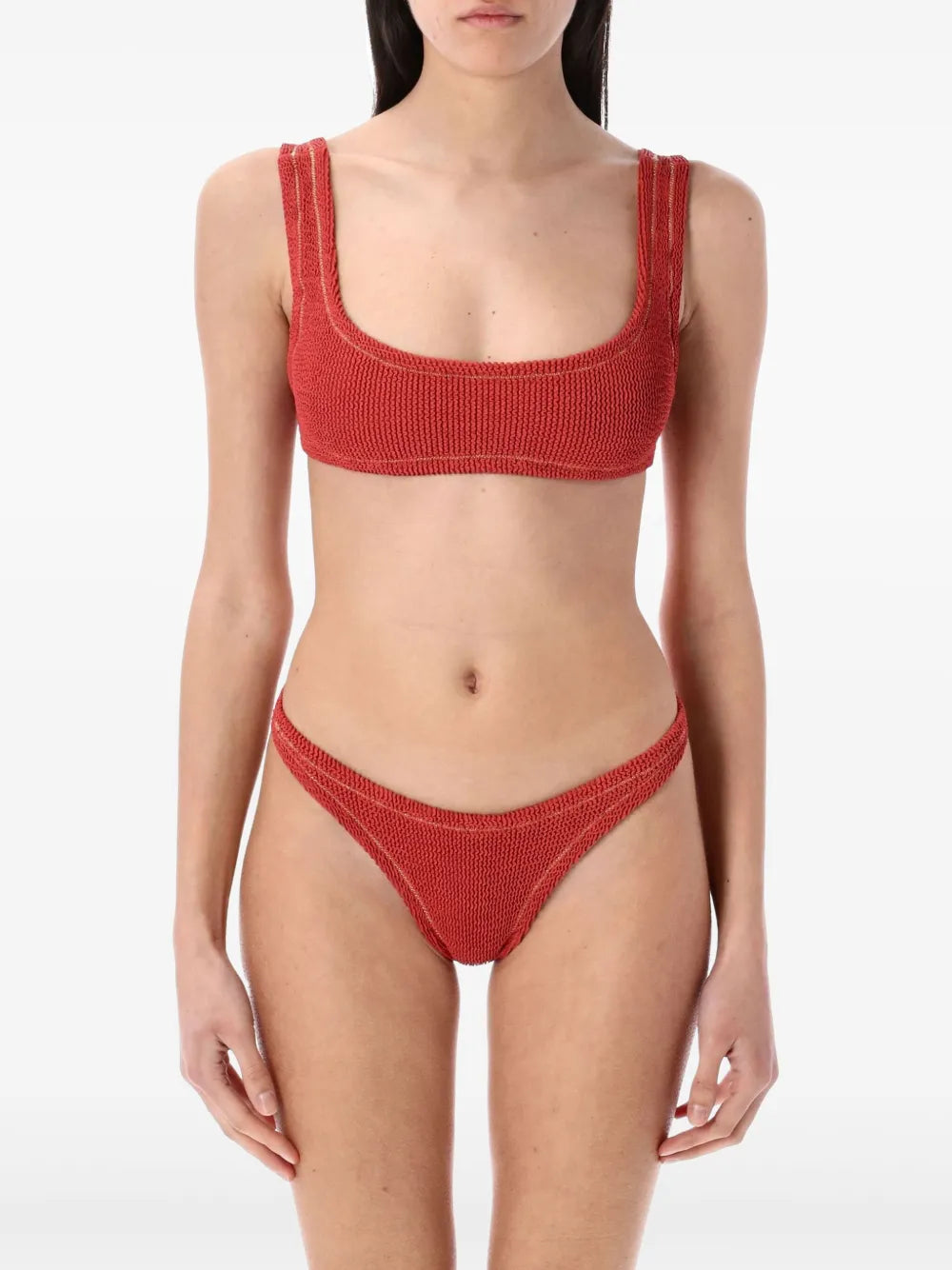 REINA OLGA SLIP BIKINI GINNY RUST