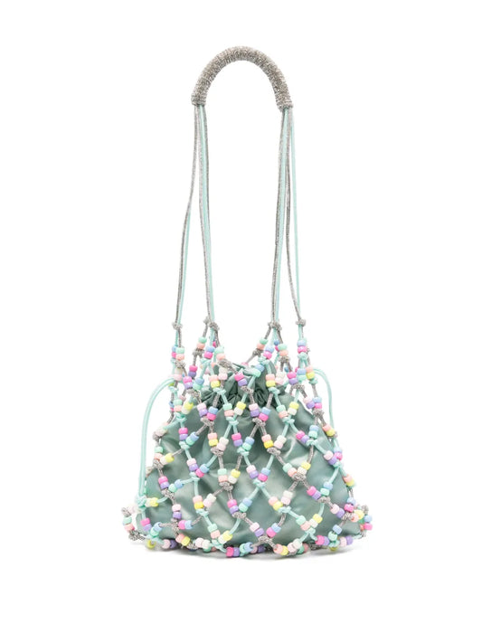 ROSANTICA BORSA MENTINE FLAT GREEN