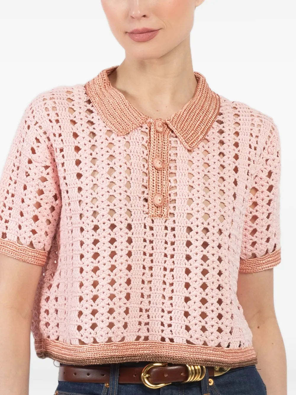 FORTE FORTE MAGLIA POLO PETALO
