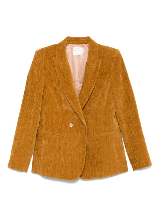 FORTE FORTE GIACCA CASHMERE AMBRA