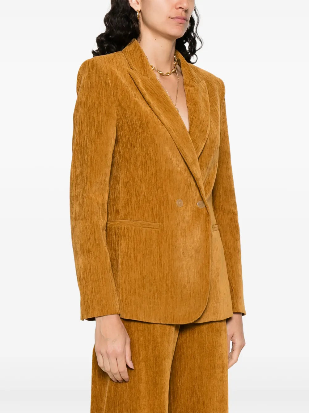 FORTE FORTE GIACCA CASHMERE AMBRA
