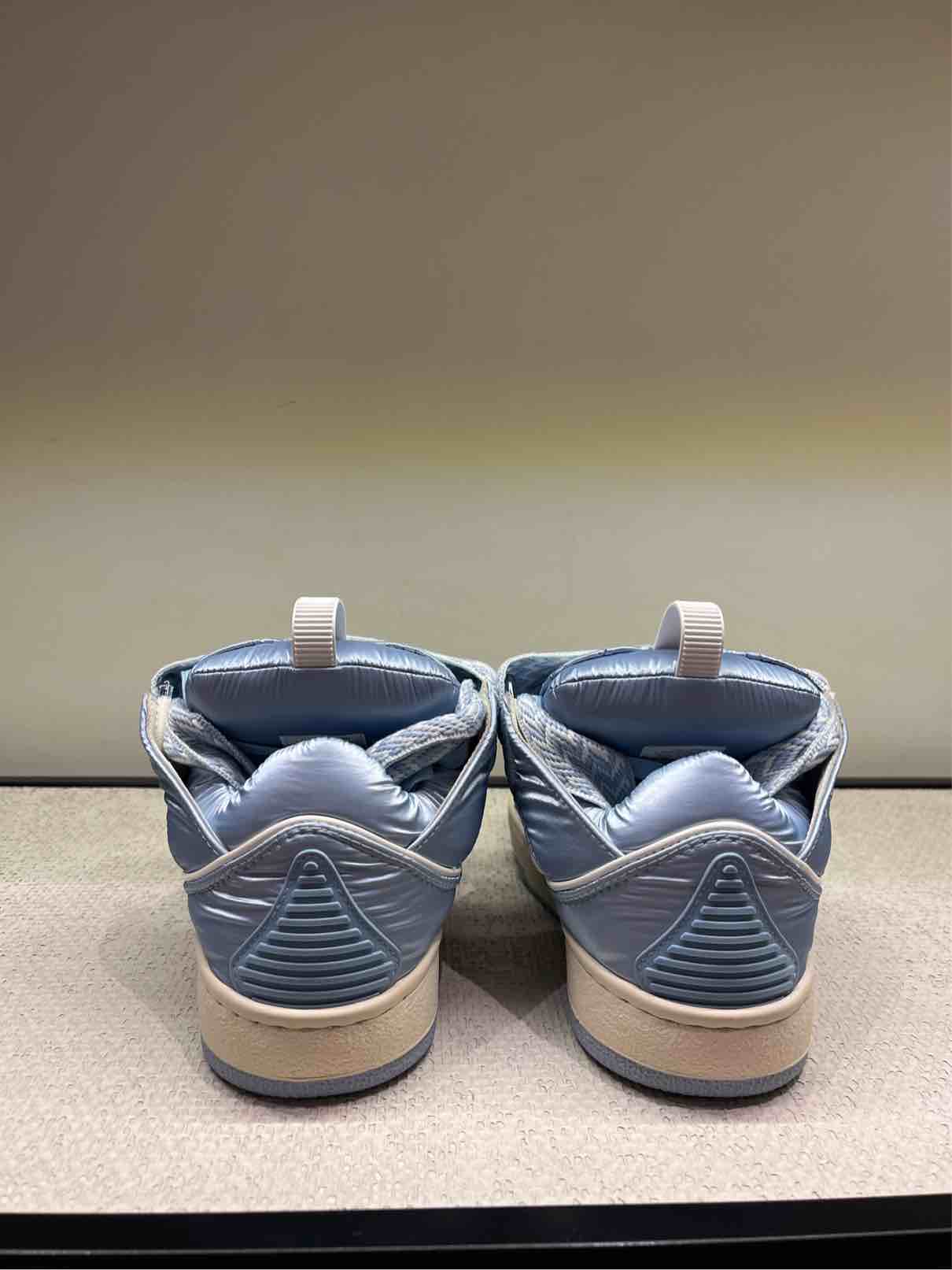 LANVIN SNEAKERS CURB NYLON LIGHT BLUE