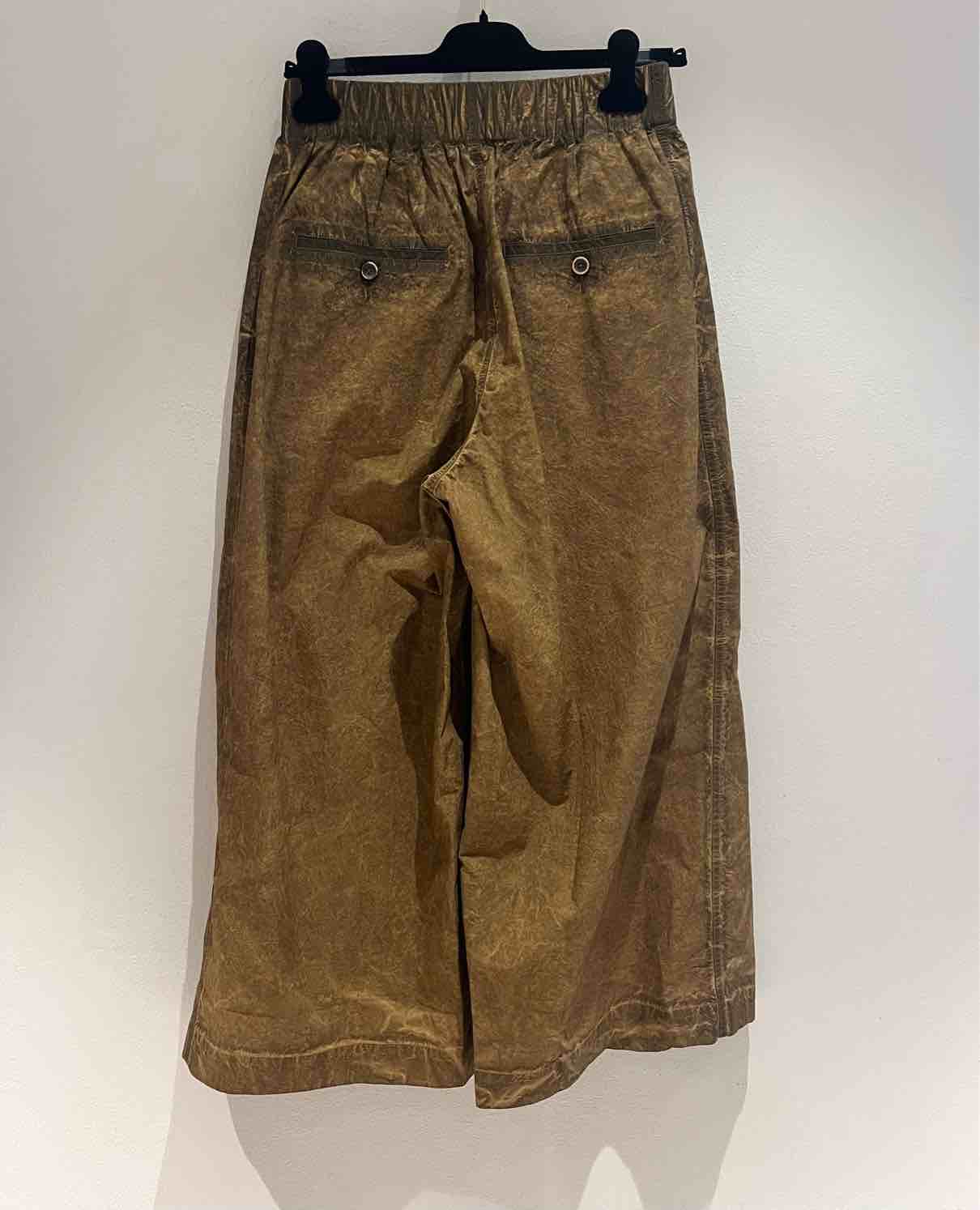 UMA WANG PANTALONE POETIC MUSTARD