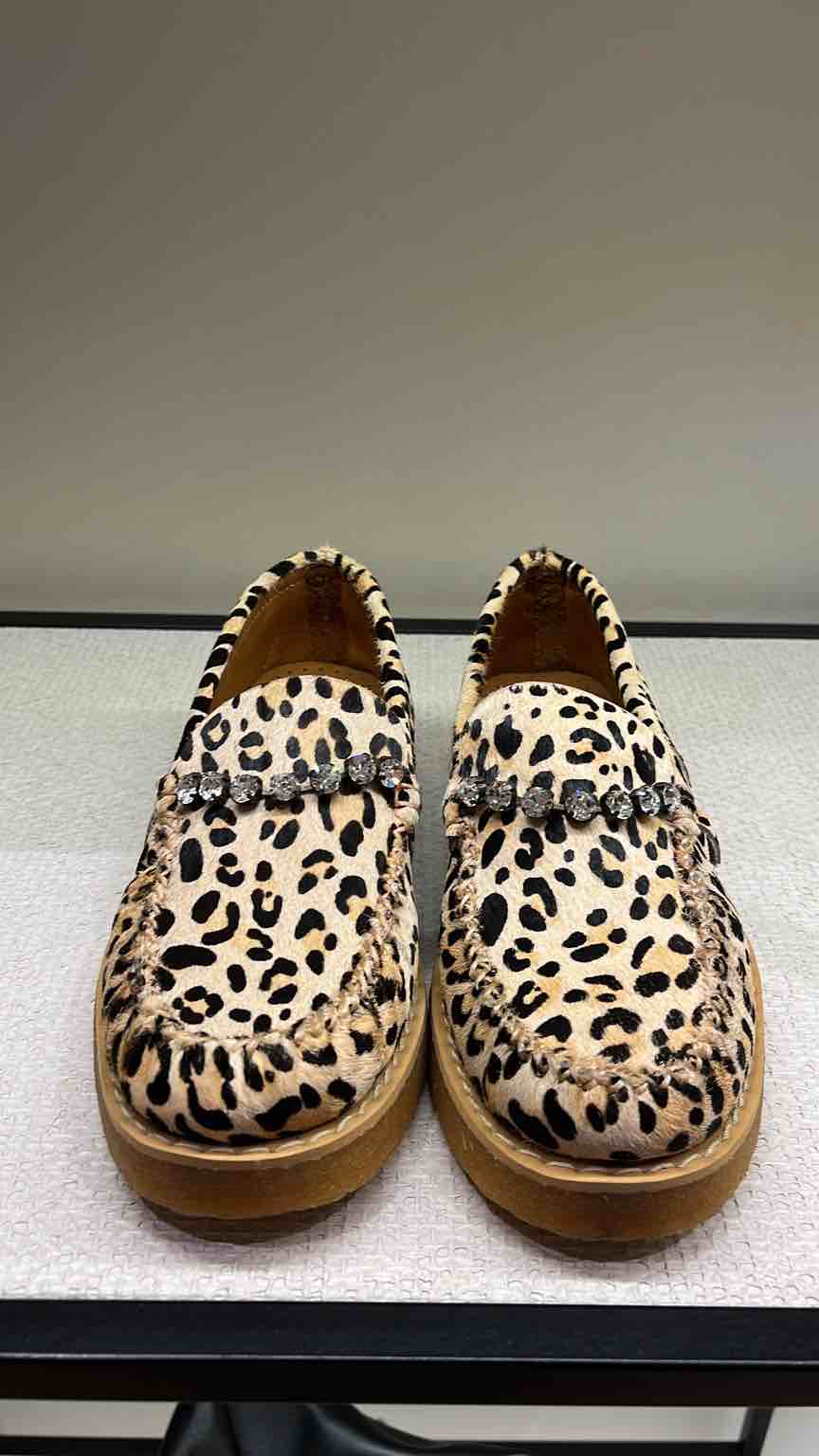 FORTE FORTE   SEBAGO  MOCASSINO ANIMALIER