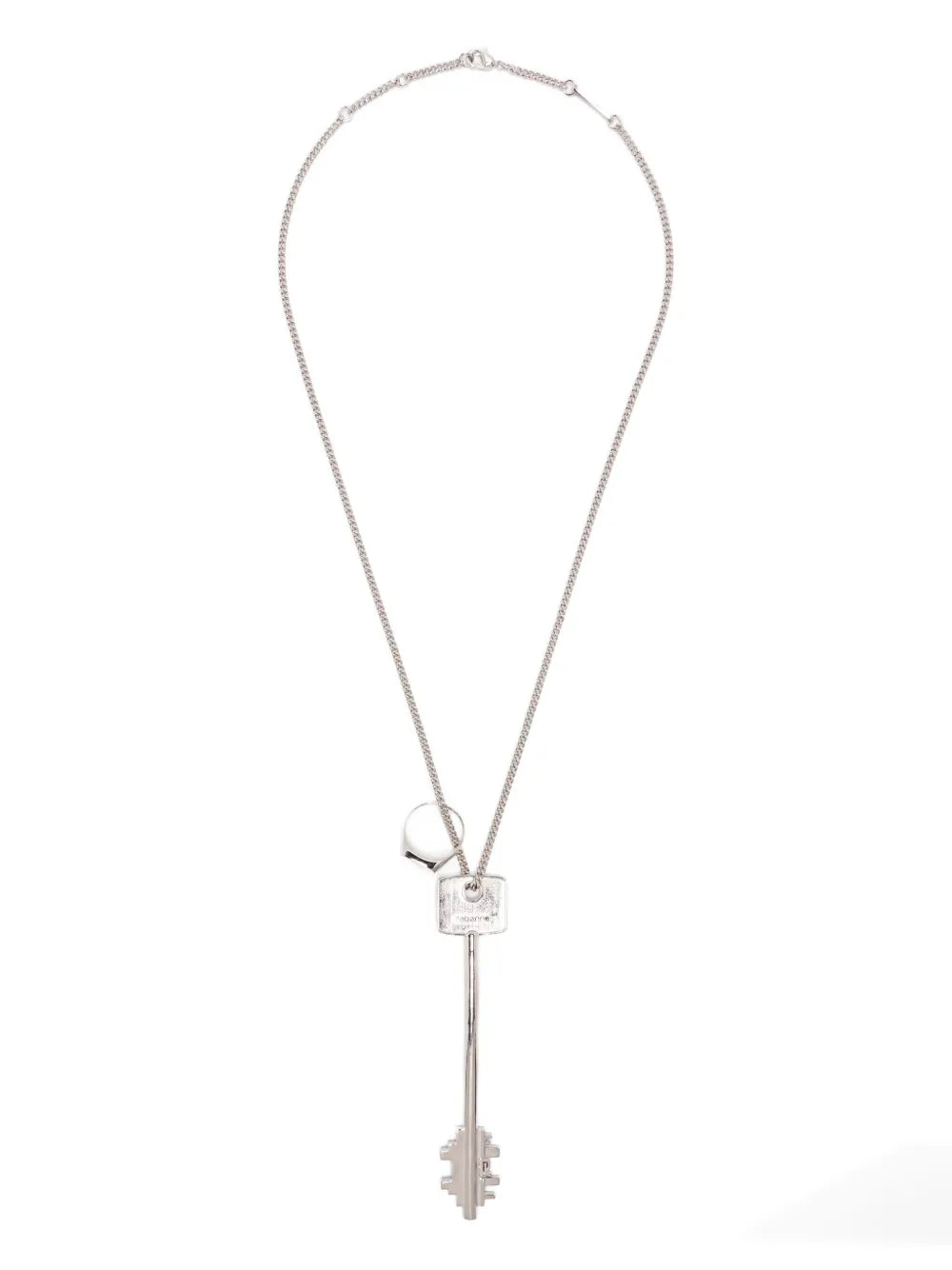 RABANNE COLLANA CHIAVE ARGENTO