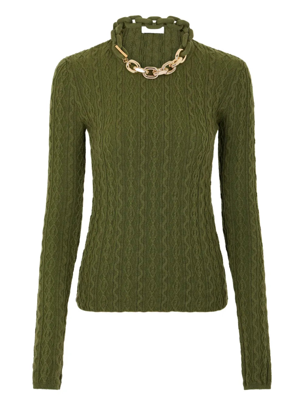 RABANNE MAGLIONE A COSTE VERDE