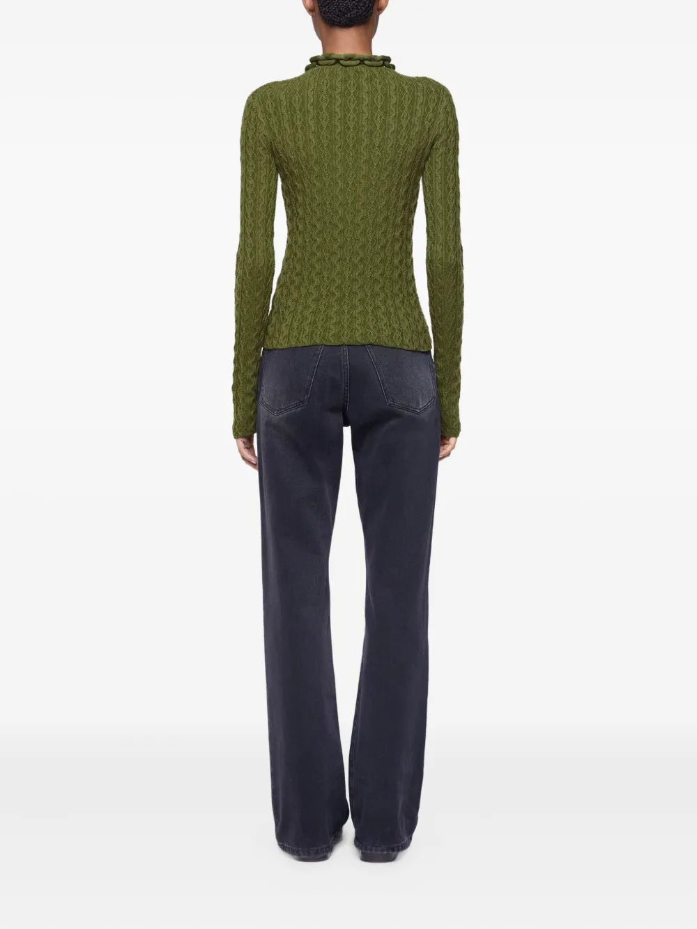 RABANNE MAGLIONE A COSTE VERDE