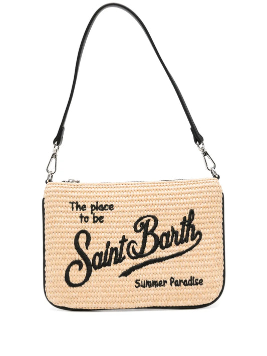 MC2 ST.BARTH POCHETTE PARISIENNE MINI STRAW BEIGE