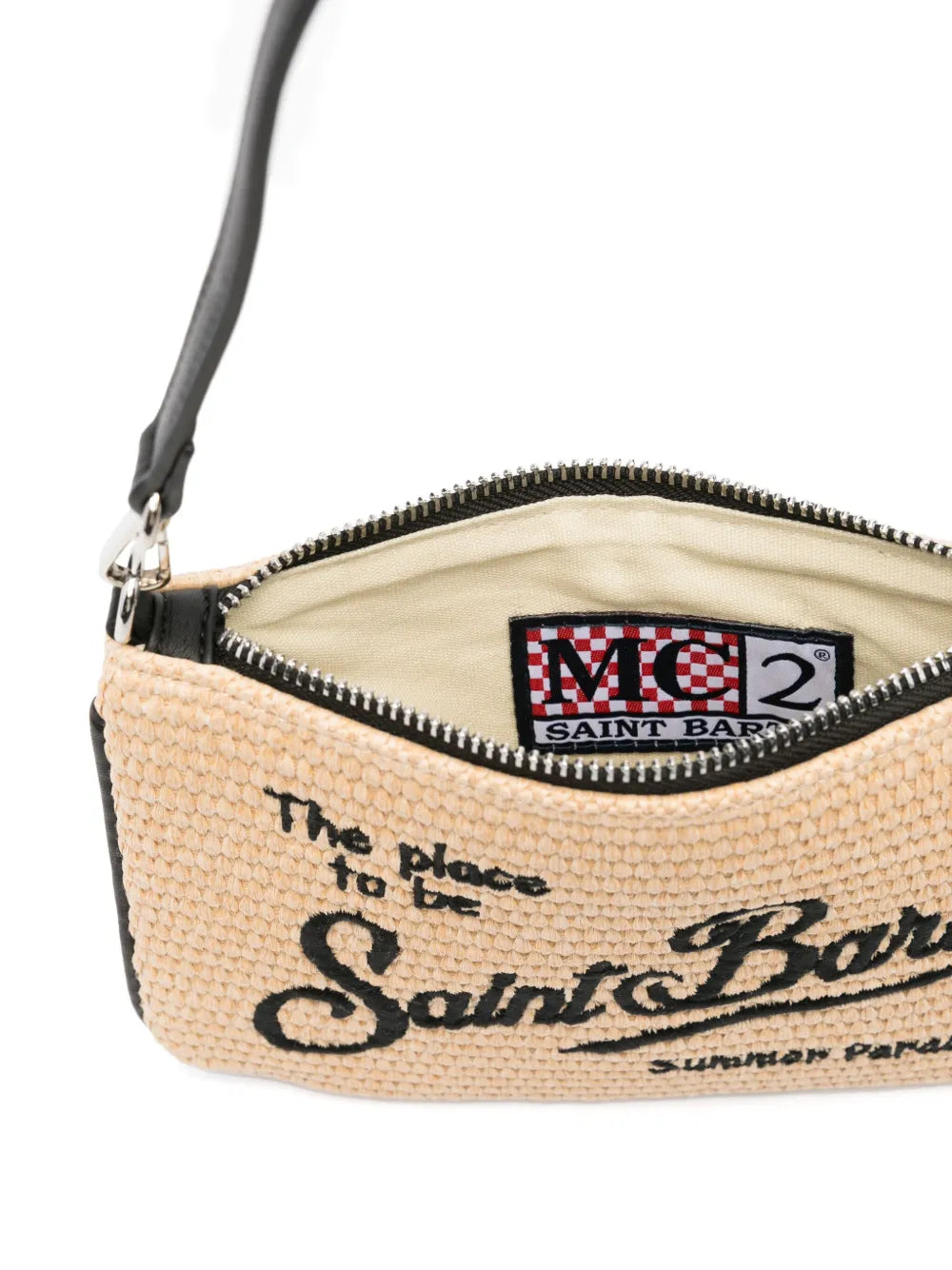 MC2 ST.BARTH POCHETTE PARISIENNE MINI STRAW BEIGE