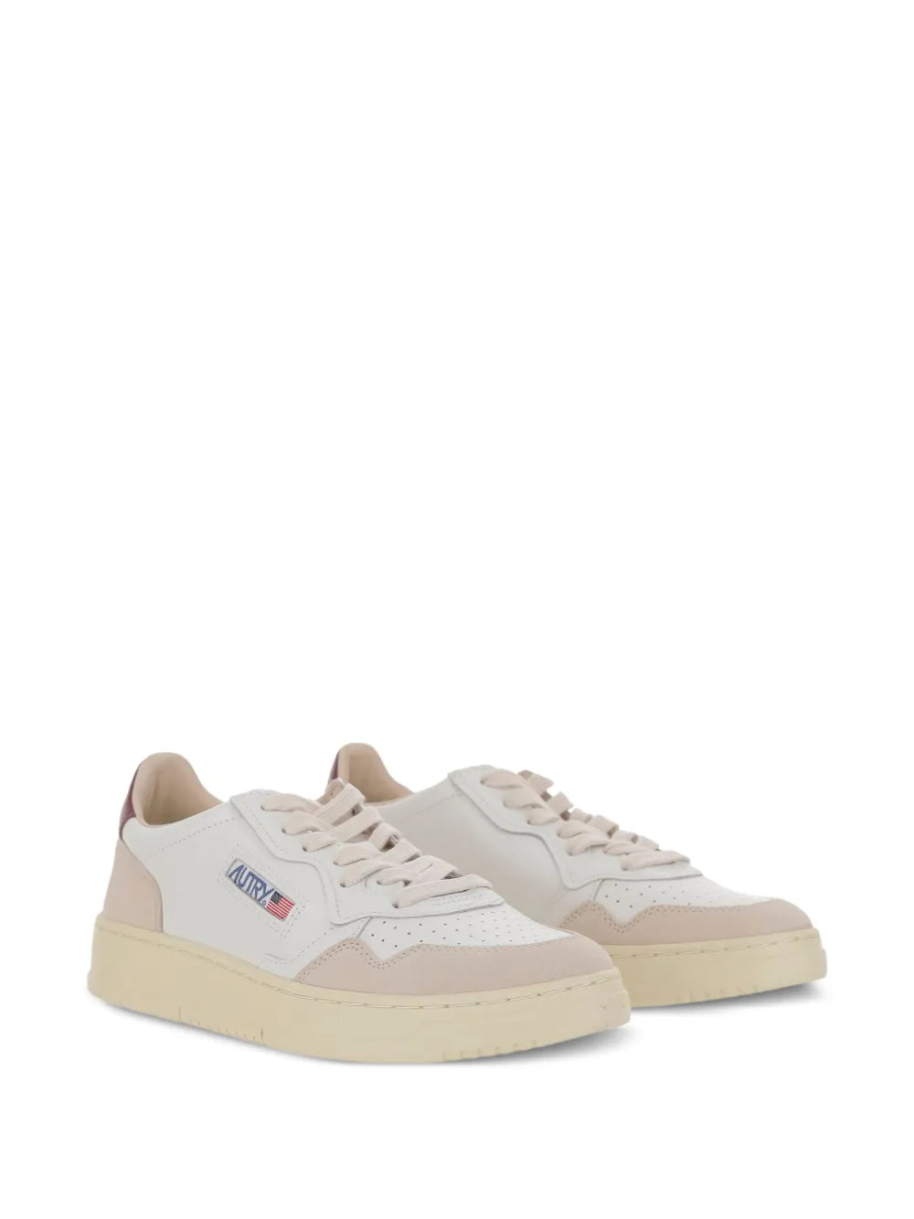 AUTRY SNEAKERS MEDALIST WHITE BURGUNDY