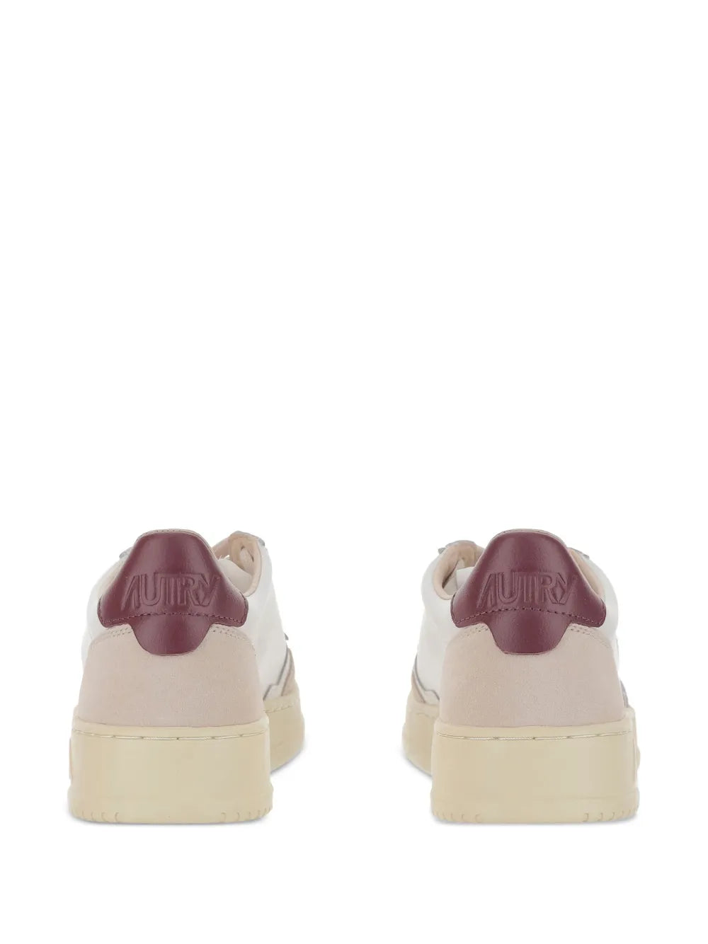 AUTRY SNEAKERS MEDALIST WHITE BURGUNDY