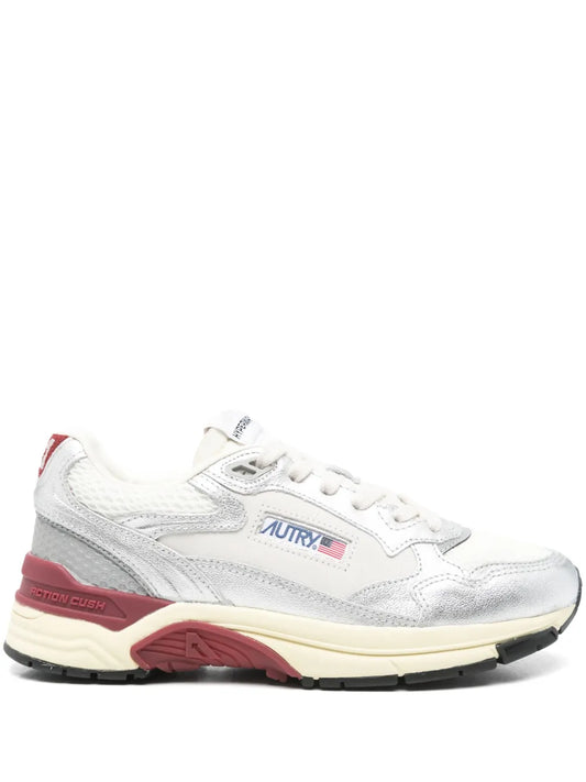 AUTRY SNEAKERS HYPERWAY LOW SILVER BORDEAUX