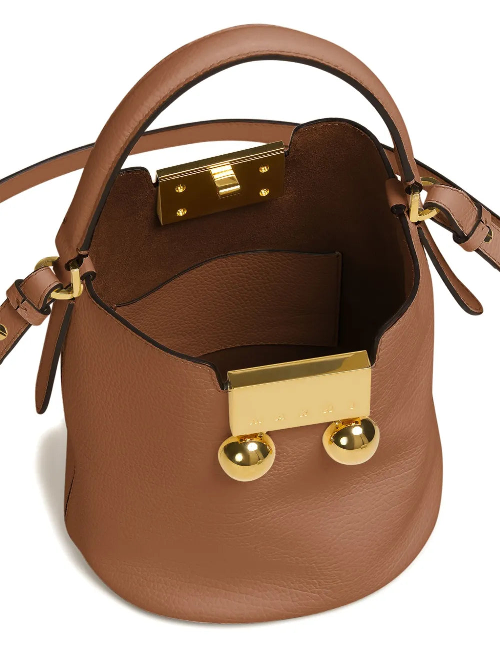 MARNI BORSA TRUNKAROO CUOIO