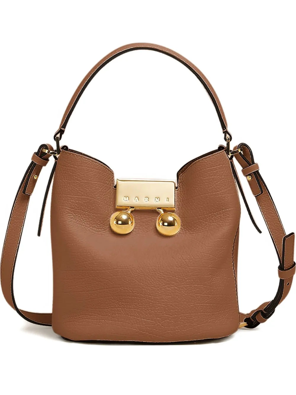 MARNI BORSA TRUNKAROO CUOIO