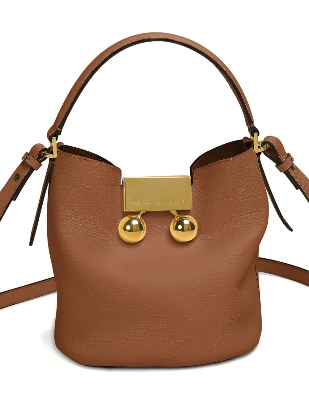 MARNI BORSA TRUNKAROO CUOIO