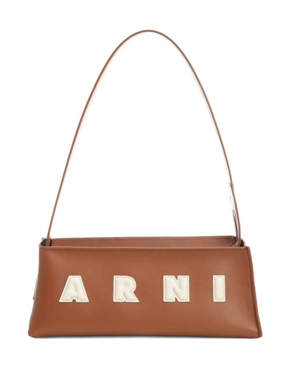 MARNI BORSA LOGO CUOIO