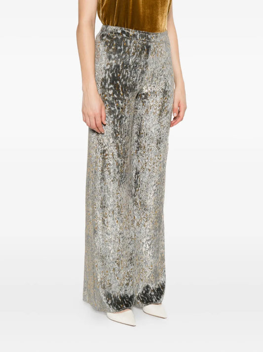 FORTE FORTE PANTALONI STONE