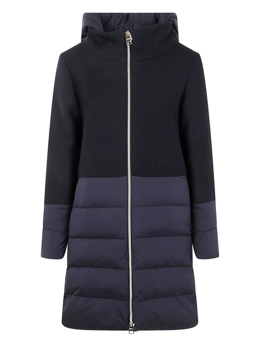 HERNO PIUMINO CAPPUCCIO BLACK
