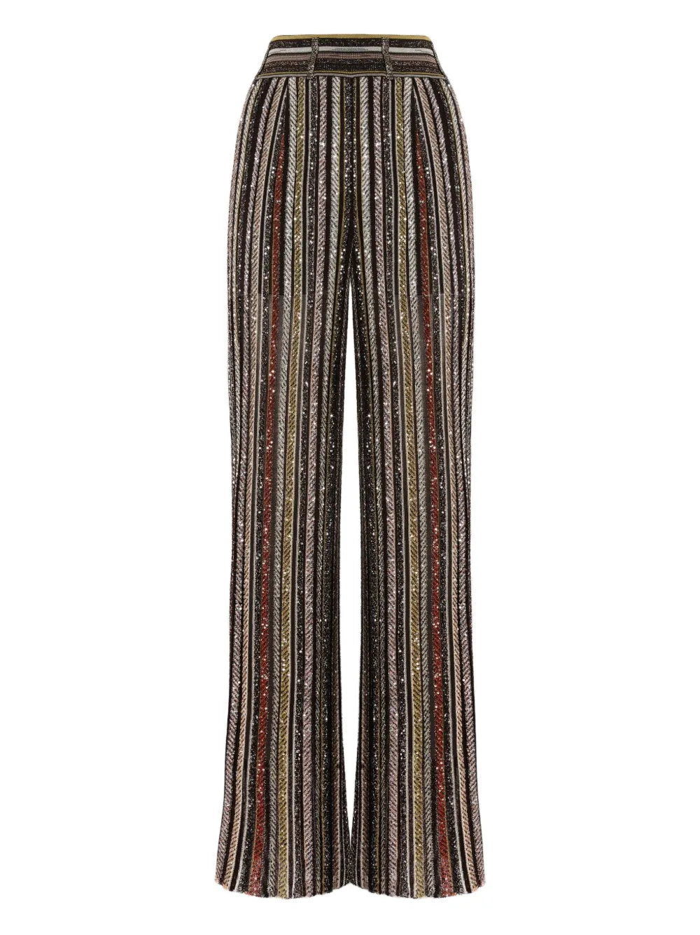 MISSONI PANTALONE RIGHE MULTICOLOR