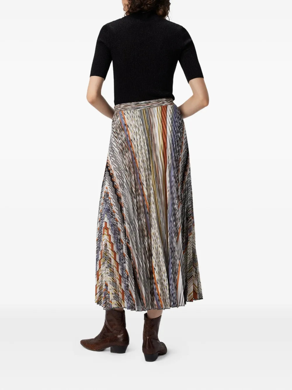 MISSONI GONNA MIDI PLISSETTATA