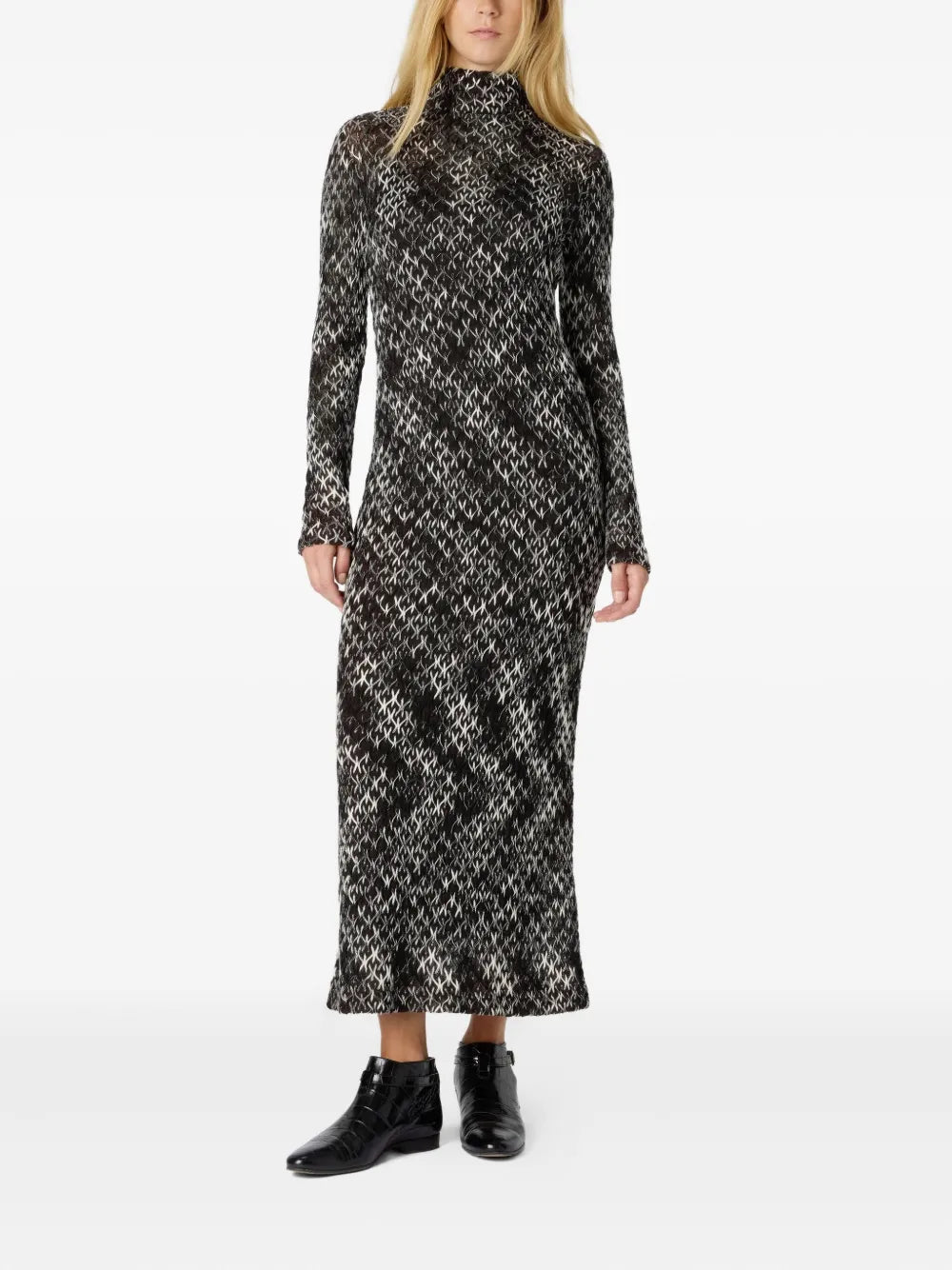 MISSONI ABITO MIDI COLLO ALTO