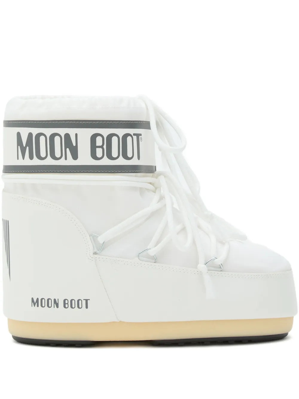 MOON BOOT ICON LOW NYLON WHITE