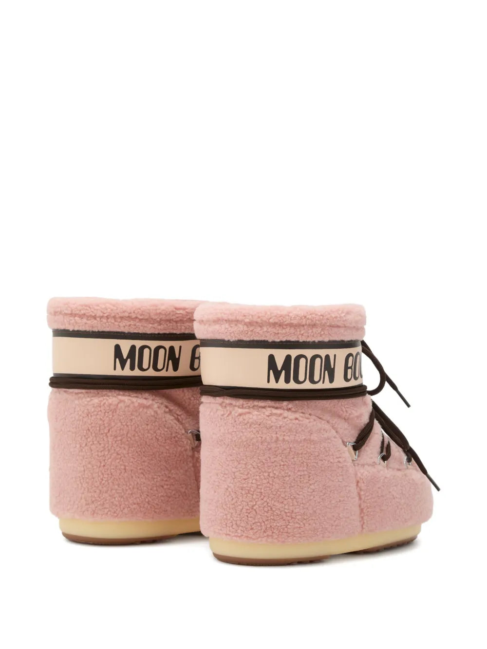 MOON BOOT ICON LOW FLEECE PINK
