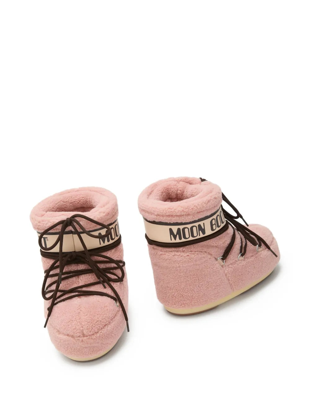 MOON BOOT ICON LOW FLEECE PINK