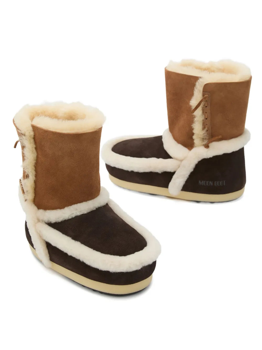 MOON BOOT EVX PATCH BROWN COGNAC