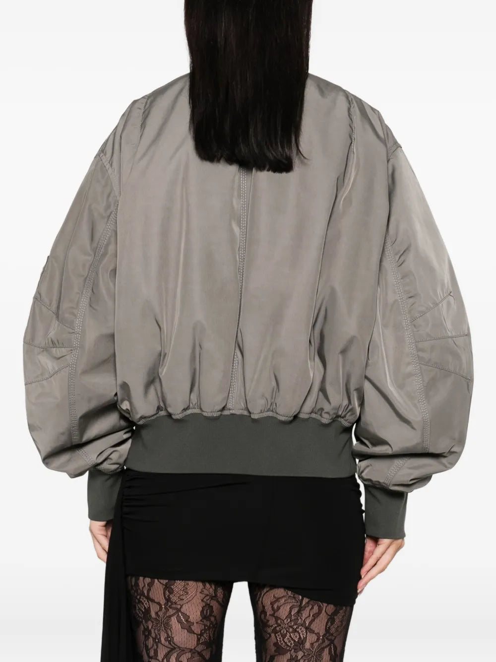 THE ATTICO BOMBER GREY