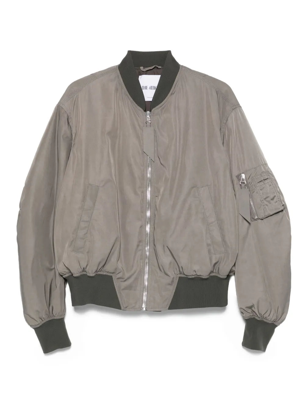 THE ATTICO BOMBER GREY