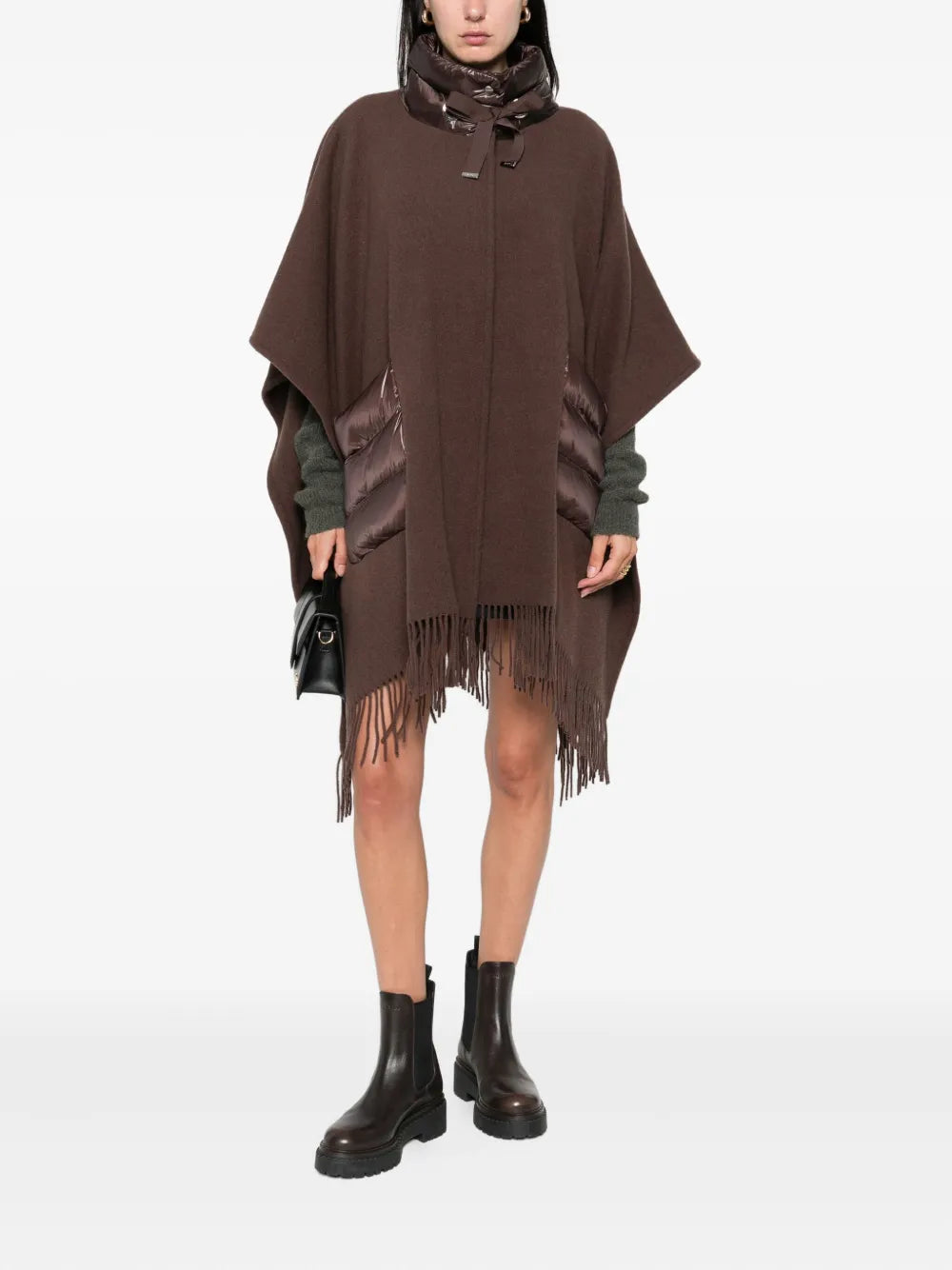 HERNO PONCHO FONDENTE
