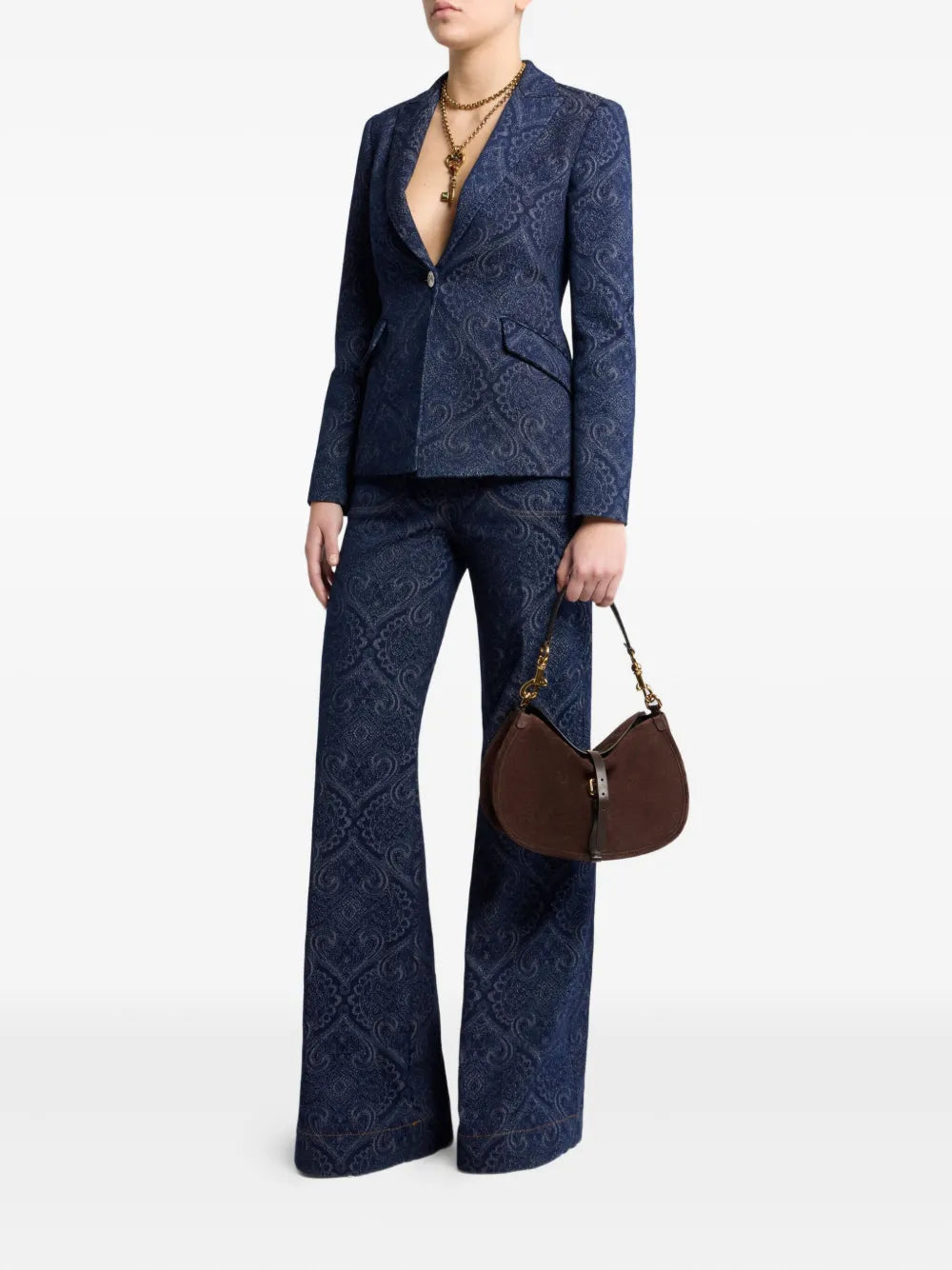 ETRO JEANS PAISLEY BLU