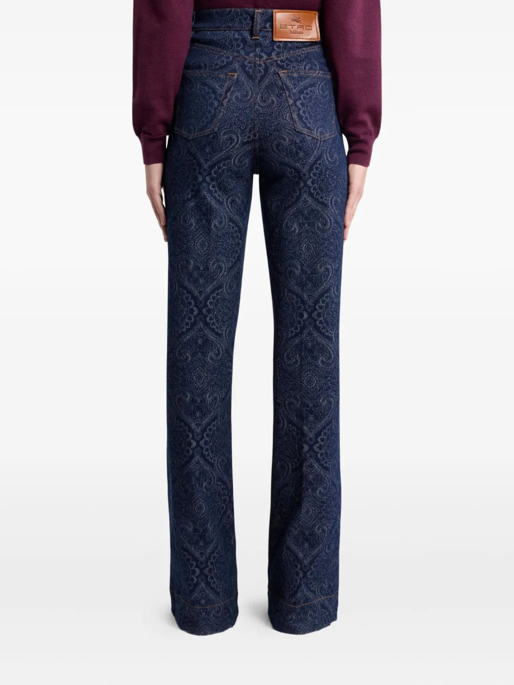 ETRO JEANS PAISLEY BLU