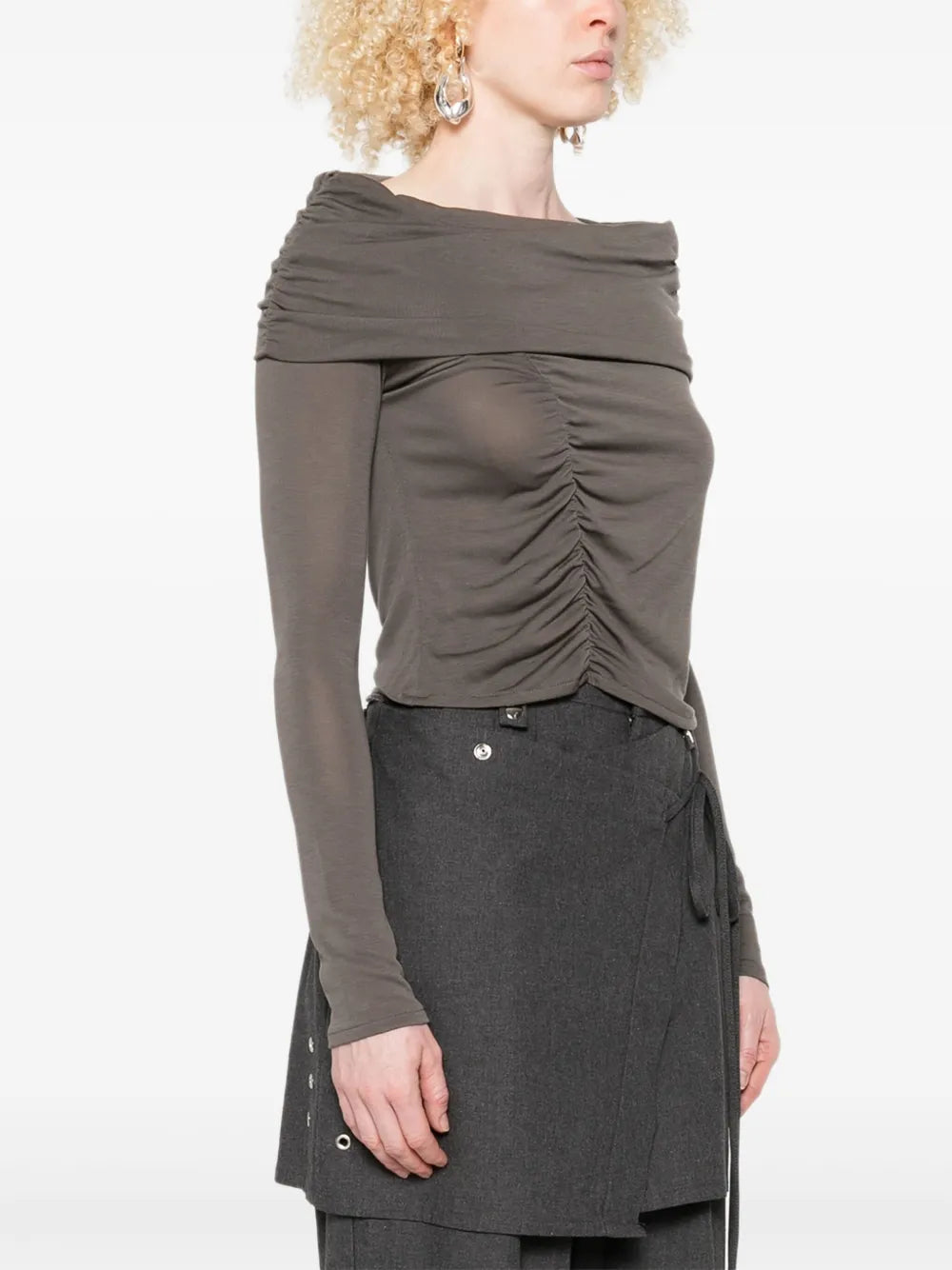 ALOHAS TOP EMICA DARK GREY