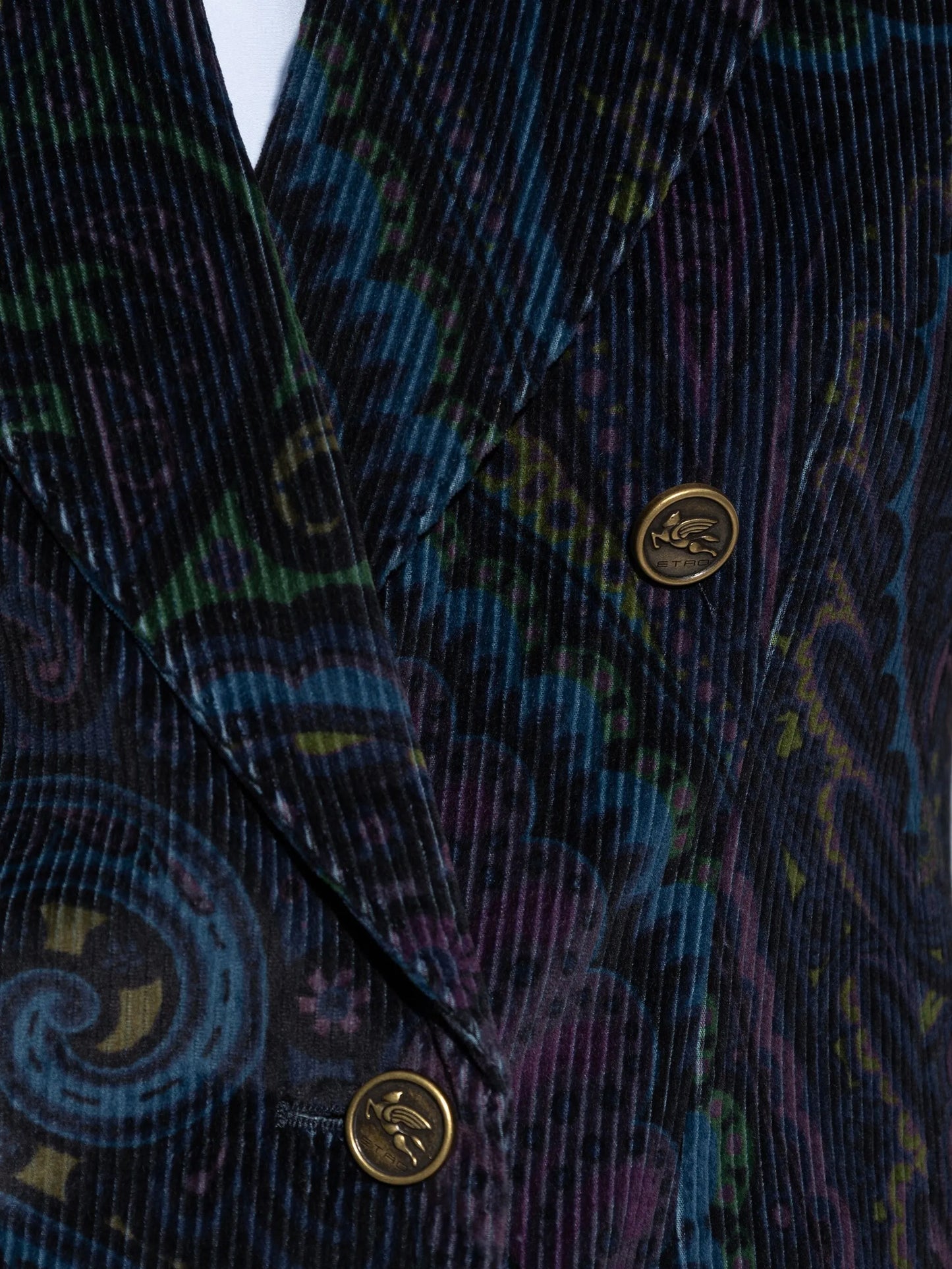 ETRO BLAZER PAISLEY VELLUTO