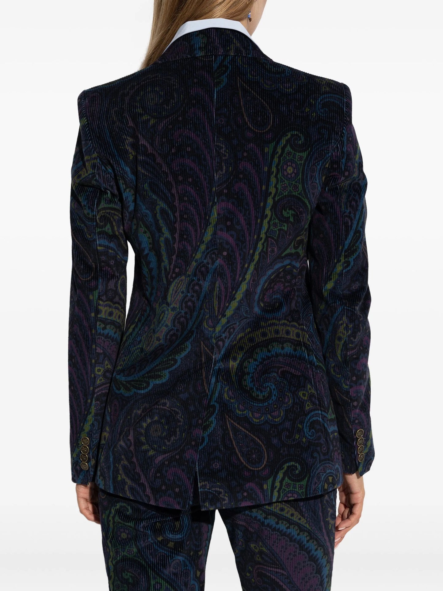 ETRO BLAZER PAISLEY VELLUTO